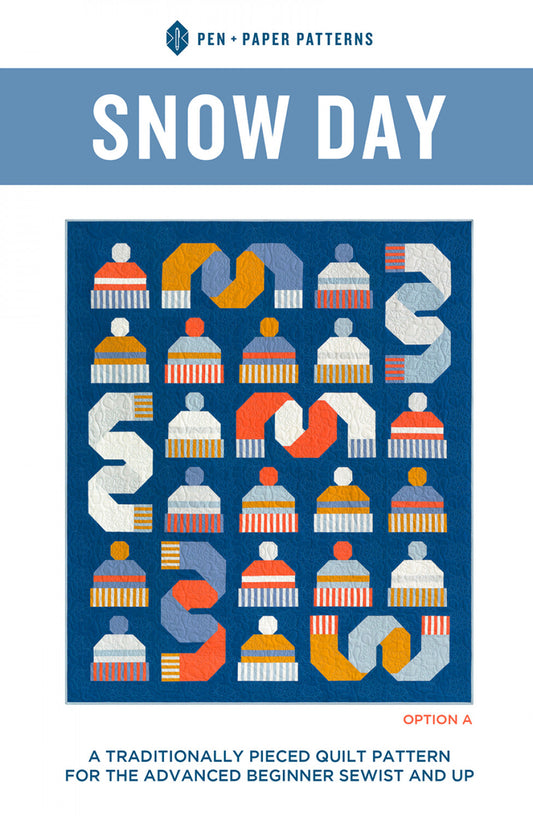 Snow Day Quilt Pattern # PPP39 - Special Order