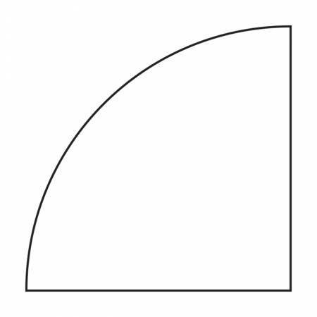 1-1/2in Quarter Circle Papers - Special Order