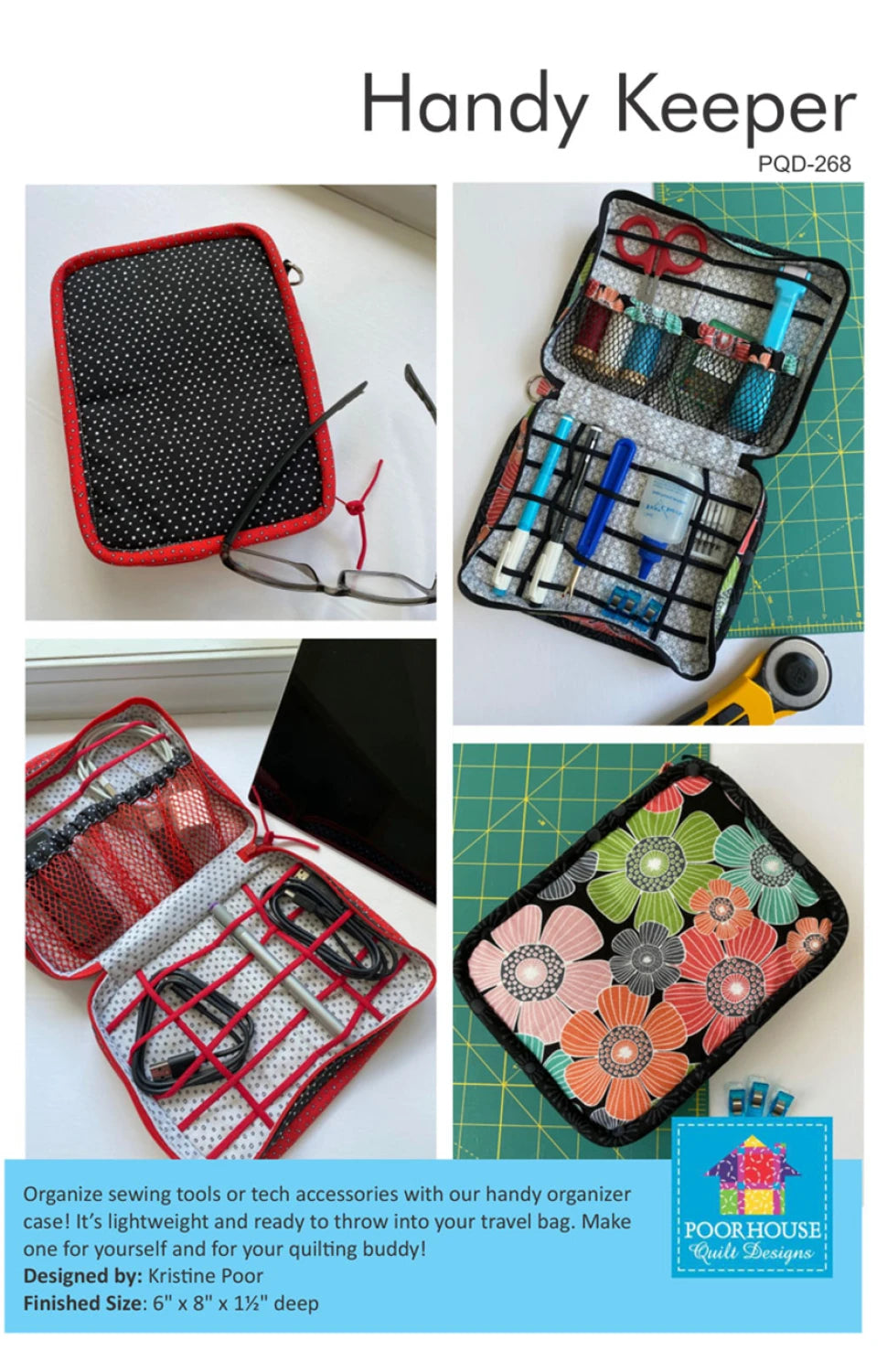 Handy Keeper Bag Pattern by Kristine Poor