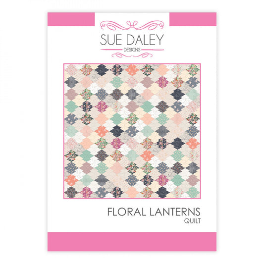 Floral Lanterns Quilt Pattern # PSD-FLORAL - Special Order