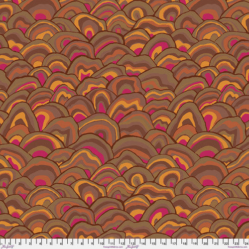 Kaffe Fassett Collective August 2024 - Wobble Brown PWBM092.BROWN