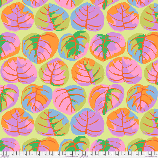 Kaffe Fassett February 2025 Collection: Palm Leaves Pastel- PWGP208.PASTEL (Estimated Arrival Feb 2025)