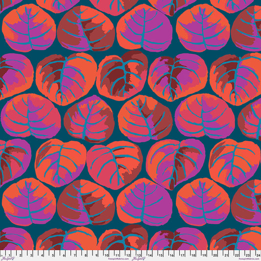 Kaffe Fassett February 2025 Collection: Palm Leaves Red- PWGP208.RED (Estimated Arrival Feb 2025)