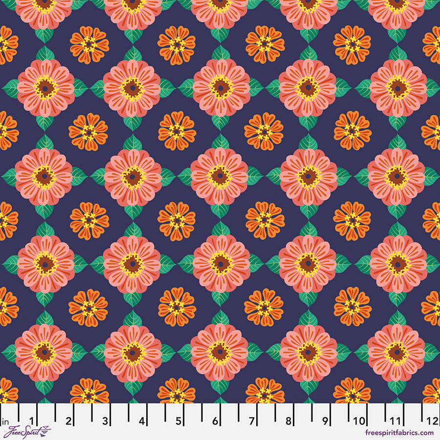 Flower Dance by Jane Sassaman: SM Zinnia Multi PWJS173.MULTI (Estimated Arrival Jan.2025)