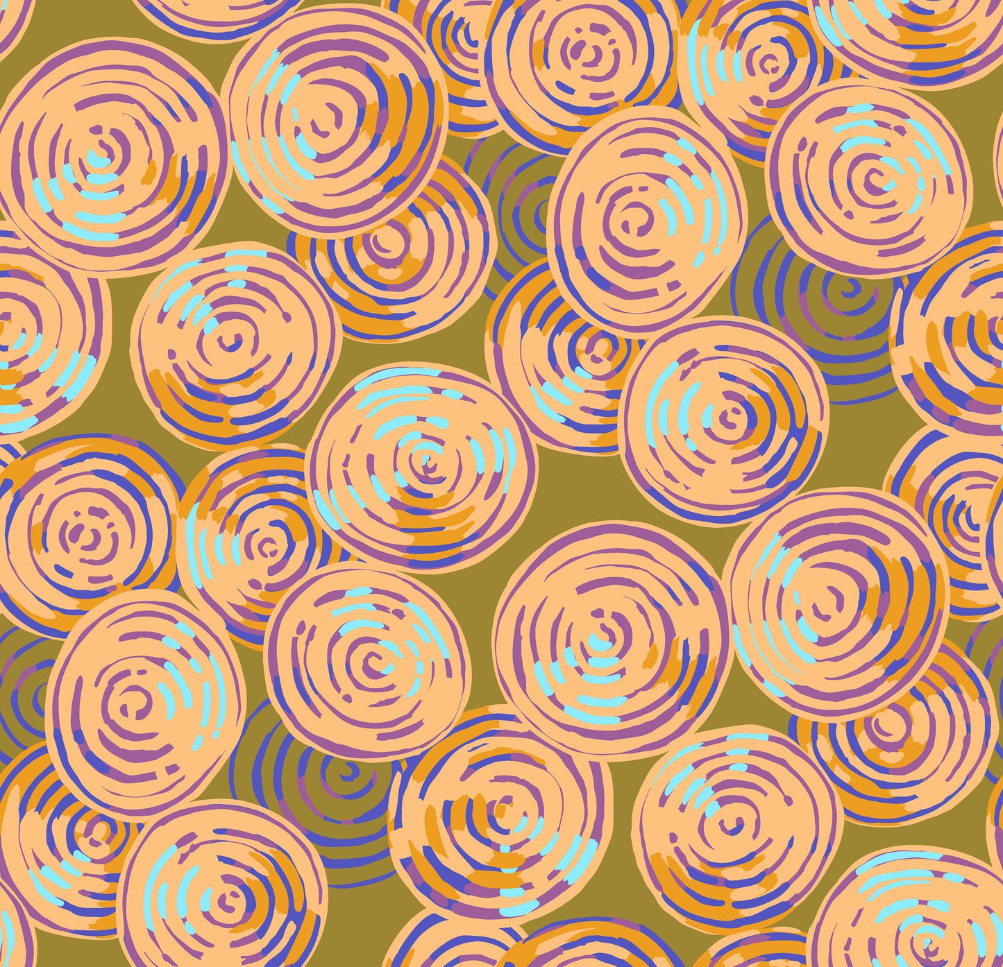 Kaffe Fassett Collective February 2027 :  Fabric Bundle ~ Warm