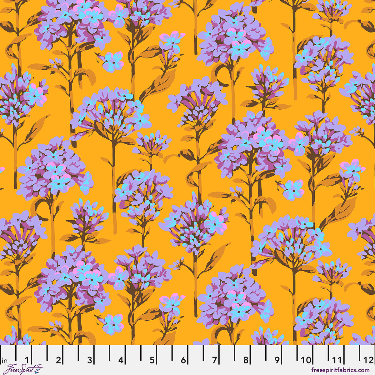 Kaffe Fassett Collective February 2027 : Phlox Gold PWMD004.GOLD