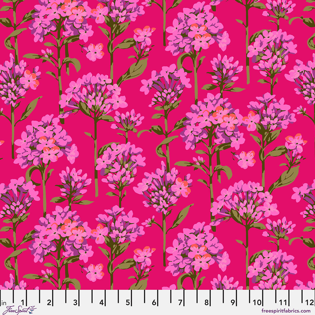 Kaffe Fassett Collective February 2027 : Phlox Plum PWMD004.PLUM