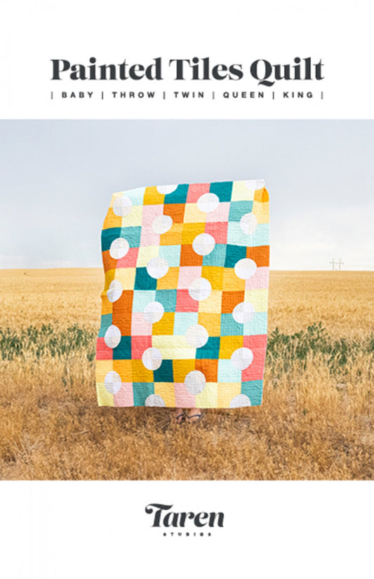 Painted Tiles Quilt Pattern by Taren Studios