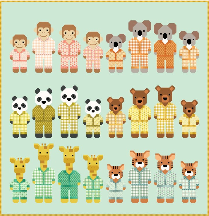 Pajama Party Quilt Pattern by Elizabeth Hartman