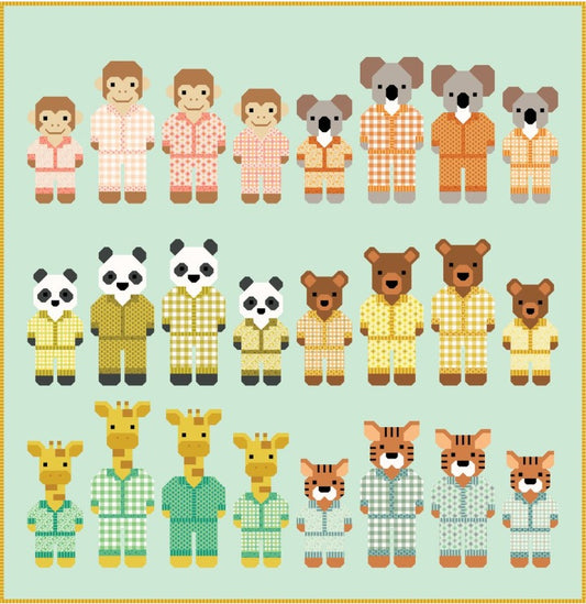 Pajama Party Quilt Pattern by Elizabeth Hartman