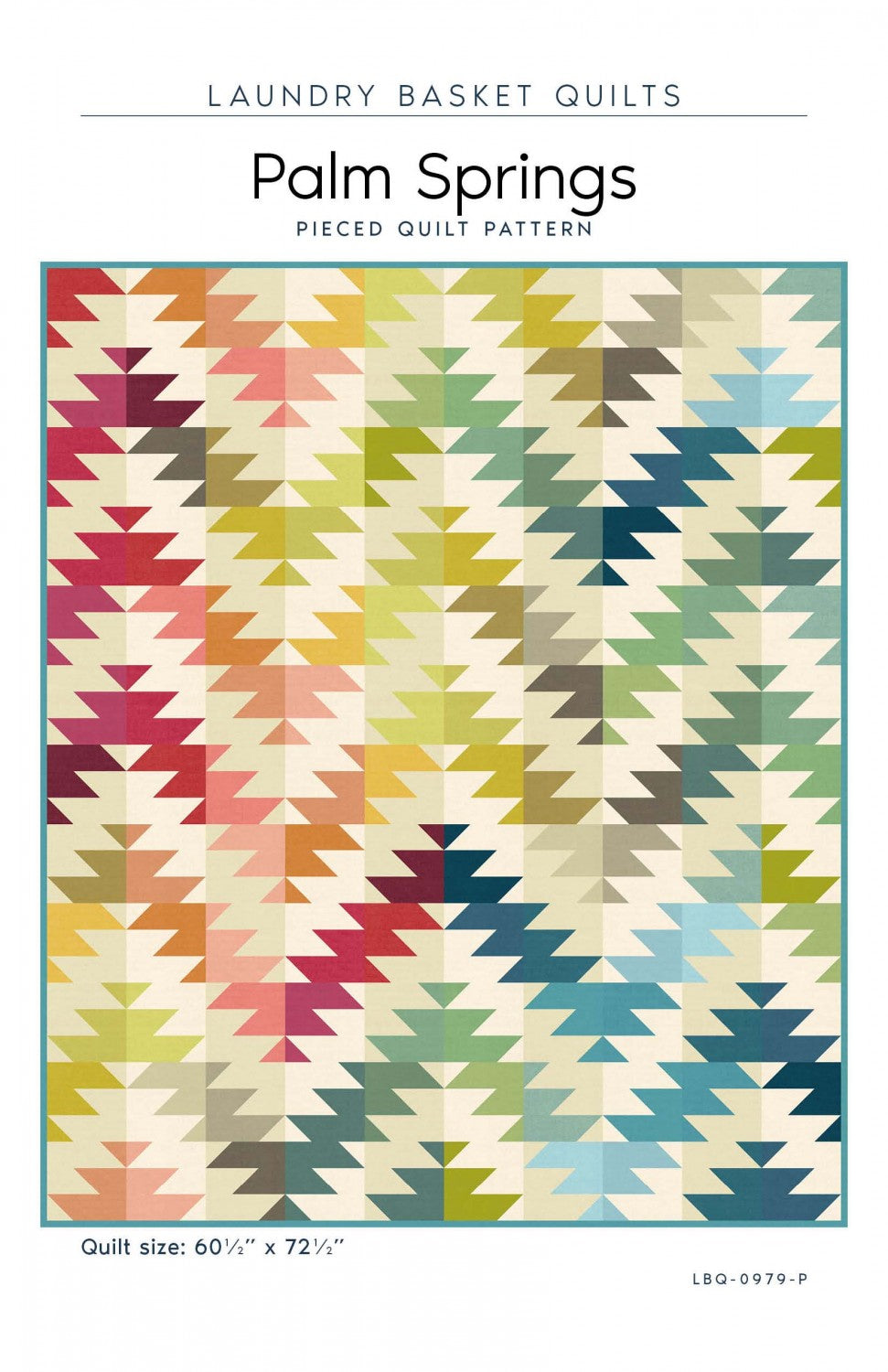 Palm Springs Quilt Pattern by Laundry Basket Quilts