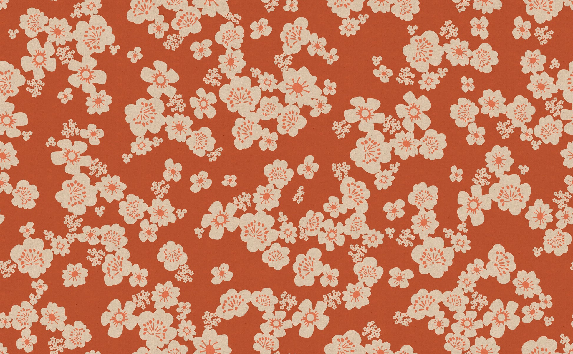 Paper Cuts 2 Specialty Fabric by Rashida Coleman-Hale : Hana CANVAS Persimmon RS1115 20L (Estimated Arrival January 2026)