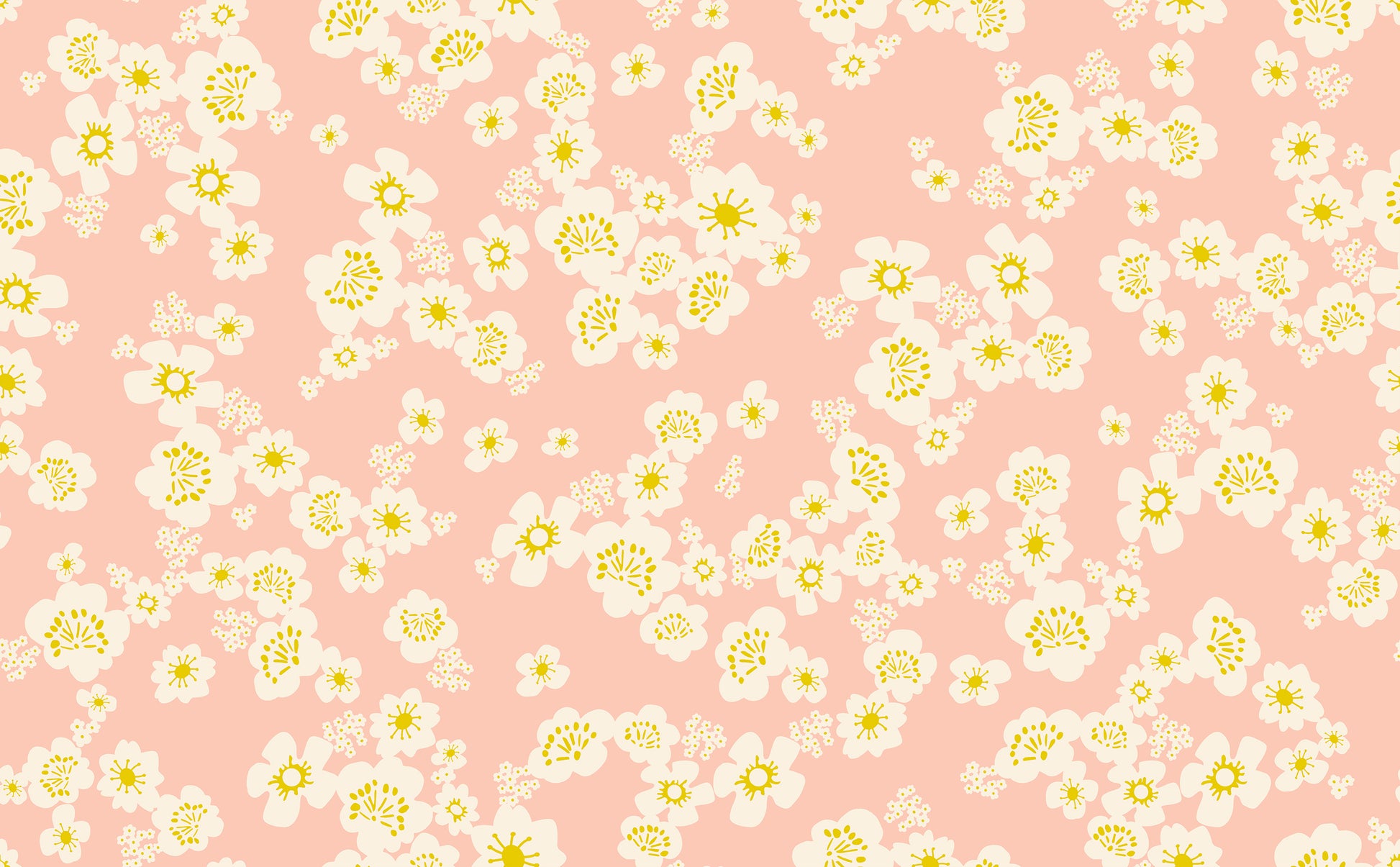 Paper Cuts 2 Specialty Fabric by Rashida Coleman-Hale : Hana Double Gauze Peach Blossom RS1128 12DG (Estimated Arrival January 2026)
