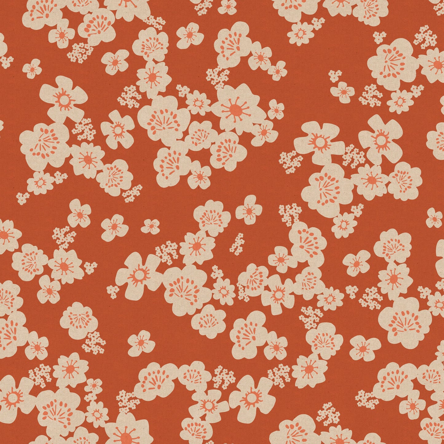 Paper Cuts 2 by Rashida Coleman-Hale : Hana CANVAS Persimmon RS1115 20L