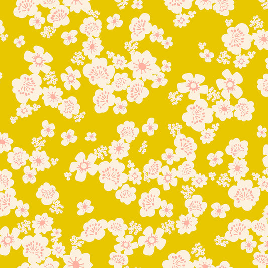 Paper Cuts 2 by Rashida Coleman-Hale : Hana Double Gauze Golden Hour RS1128 13DG