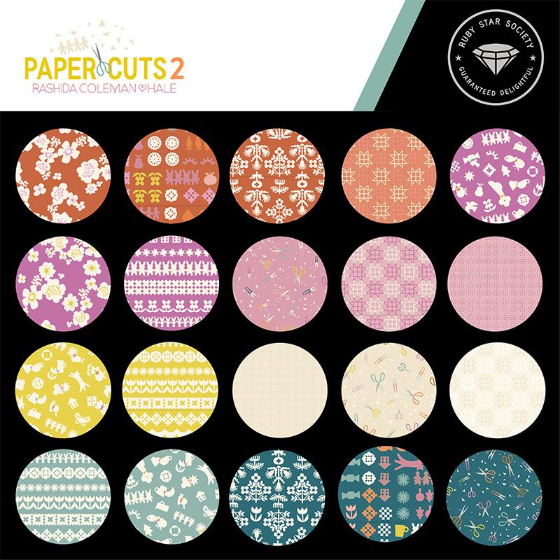 Paper Cuts 2 by Rashida Coleman-Hale : Charm Pack