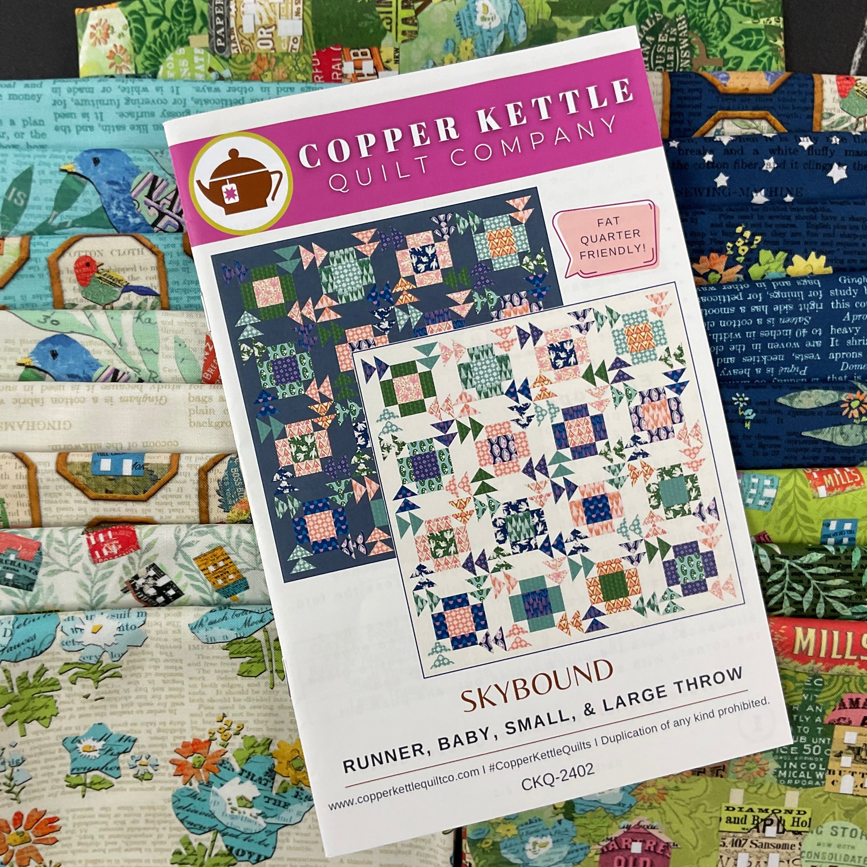Paper Hamlet by Cathe Holden : Skybound Quilt Kit – Modern Quilt Co.