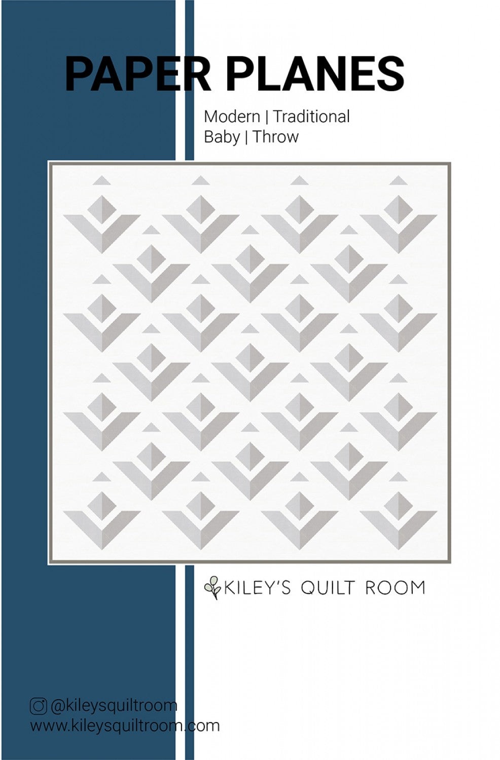 Paper Planes Quilt Pattern by Kiley's Quilt Room