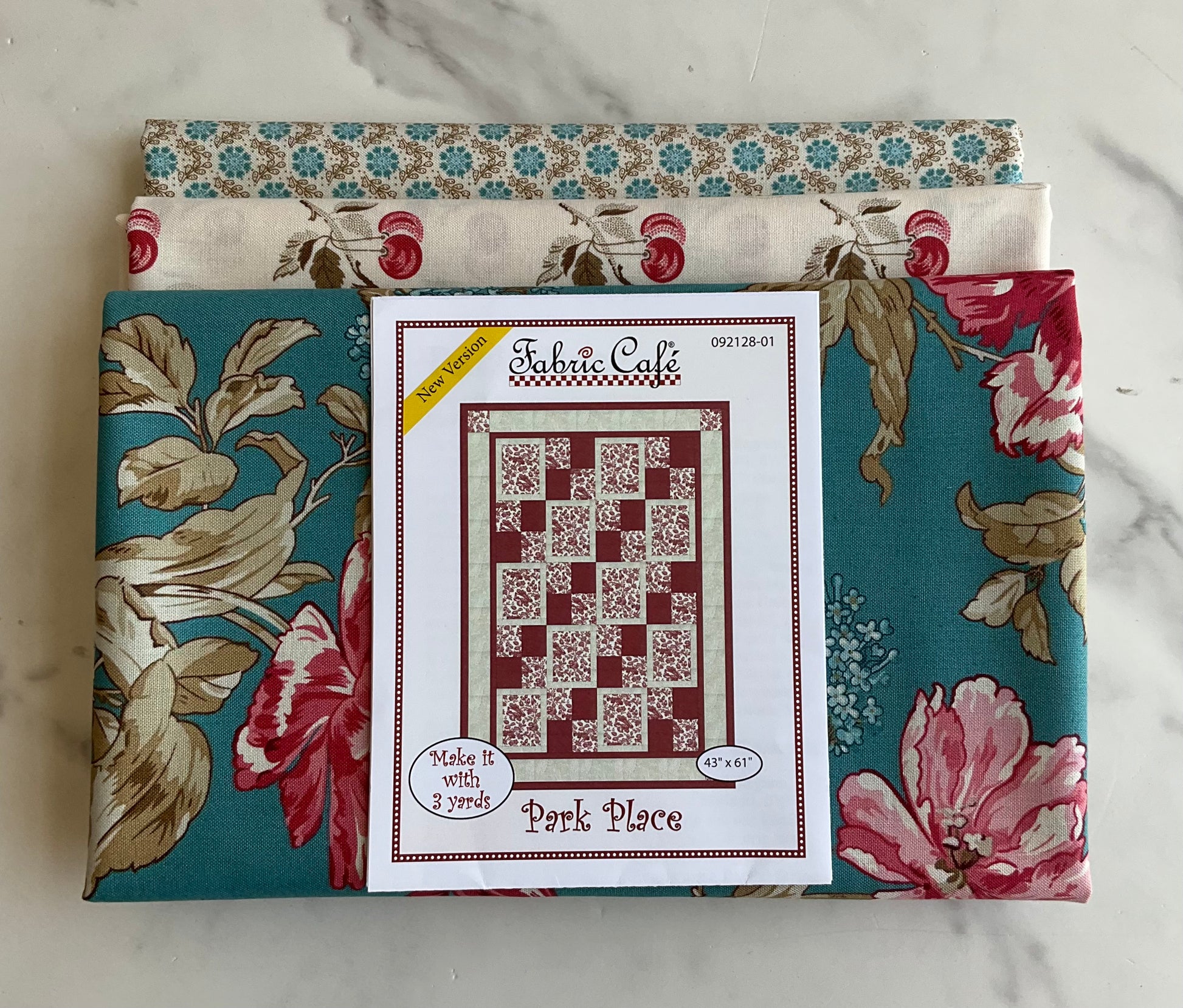 Park Place Quilt Kit featuring Lighthouse by Laundry Basket Quilts - 3 Yard Quilt Kit