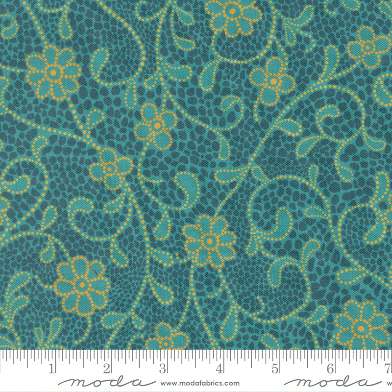 Parlor by Crystal Manning : Good Vibes Only Teal 11962 15