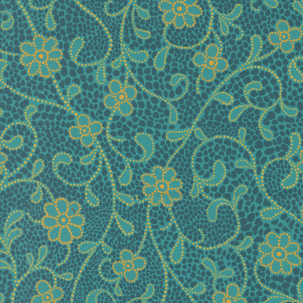 Parlor by Crystal Manning : Good Vibes Only Teal 11962 15