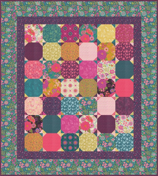 Parlor by Crystal Manning : Patchouli Quilt Pattern