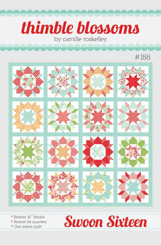 Parlor by Crystal Manning : Swoon Sixteen Quilt Kit