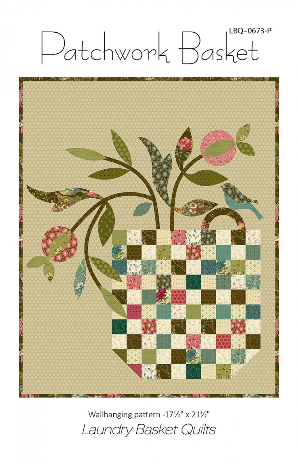 Patchwork BasketQuilt Pattern by Laundry Basket Quilts