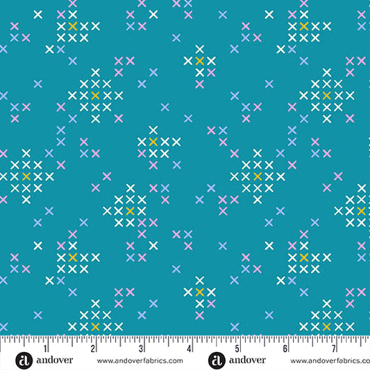 Patchwork and Petals by KP Creates : Lucky Clover Raspberry A-10616-E