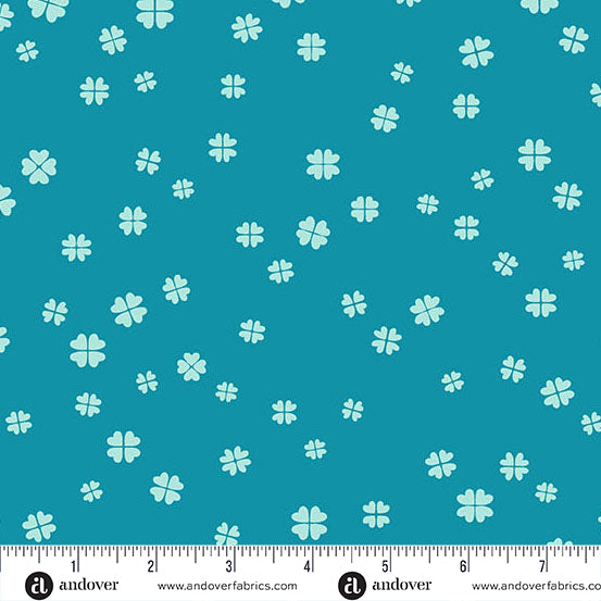 Patchwork and Petals by KP Creates : Lucky Clover Tideflower A-10616-T