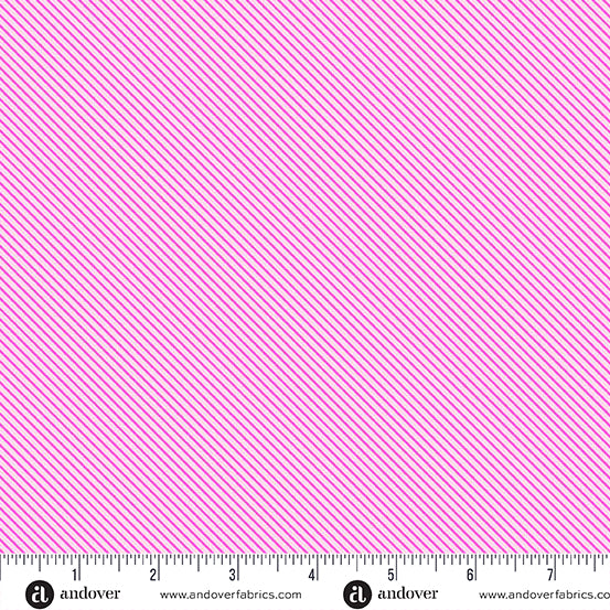 Patchwork and Petals by KP Creates : Sweet Stripe Peony A-10619-LE