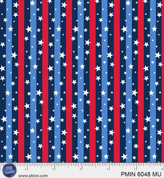 Patriotic Minis by P&B Textiles : Fabric Bundles