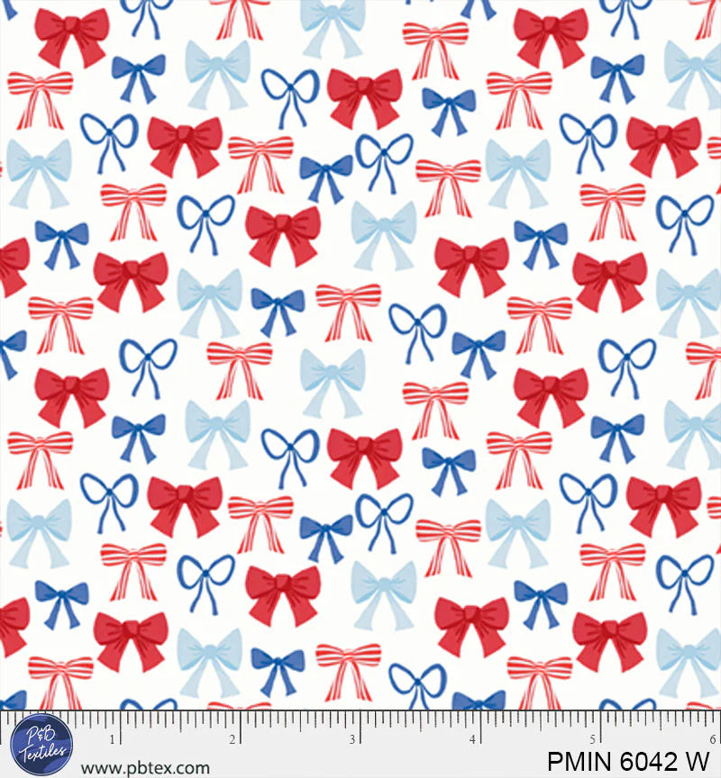 Patriotic Minis by P&B Textiles : PMIN 6042 W