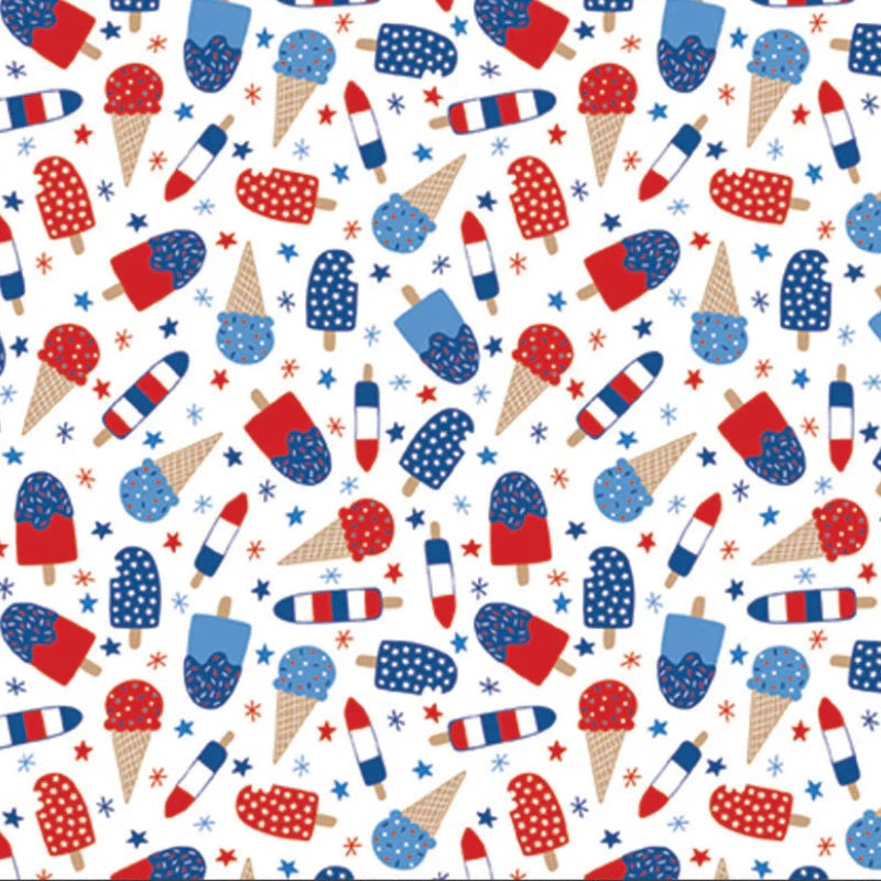 Patriotic Minis by P&B Textiles : PMIN 6061 W