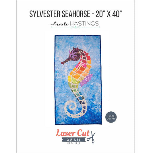 Serenity Seahorse by Madi Hastings # LCQF896399 - Kit  -  Special Order