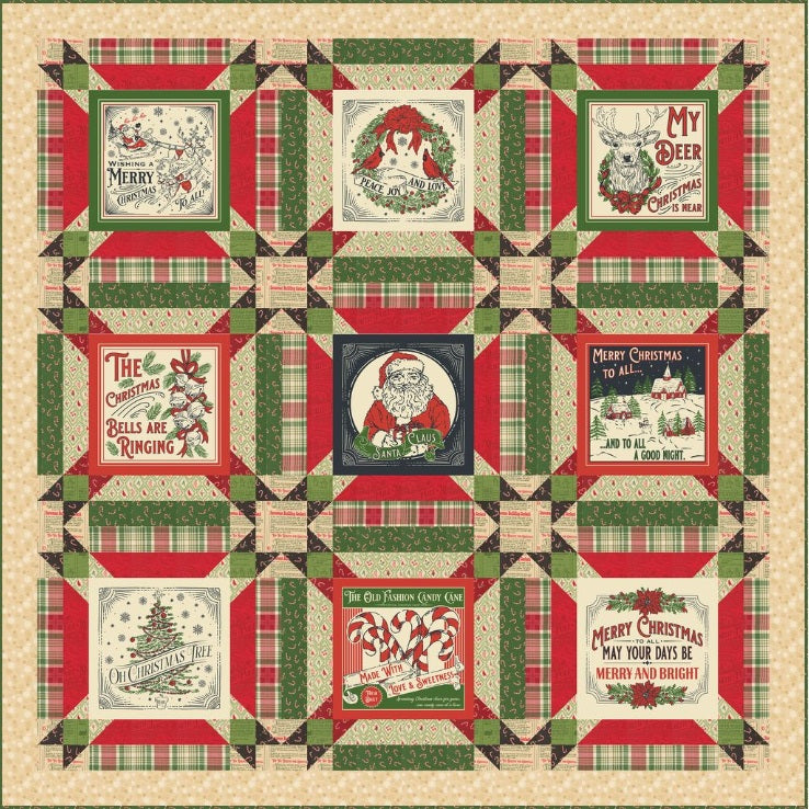 Peace and Joy Quilt Pattern by Stacy Iest Hsu