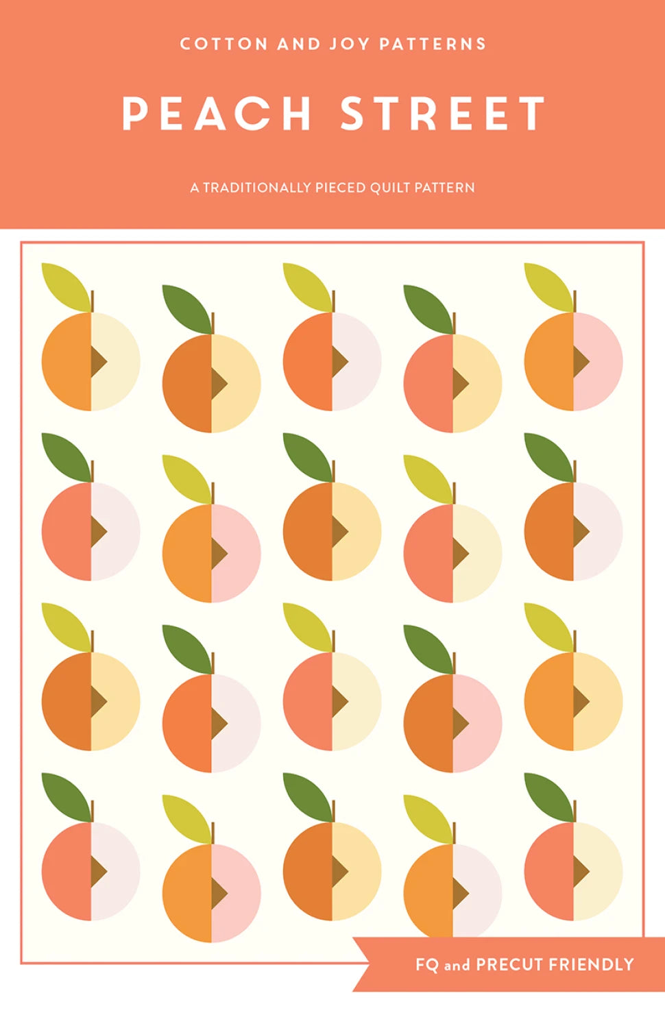 Peach Street Quilt Pattern by Cotton and Joy - Estimated arrival May 2026