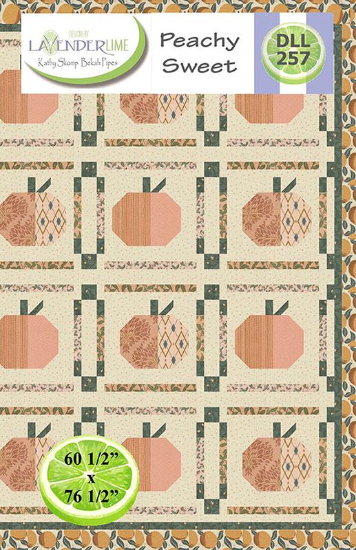 Peachy Sweet Quilt Pattern by Lavender Lime
