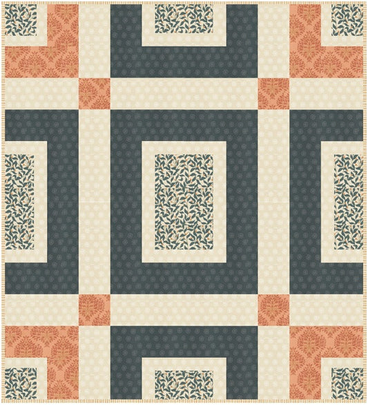 Peachy by Jessica Rose : Firenze Quilt Kit