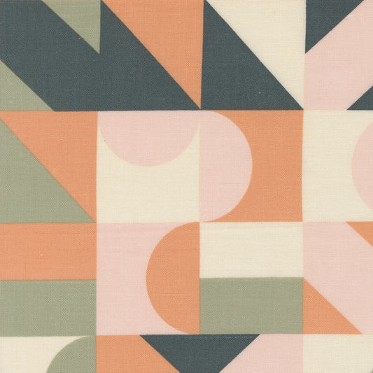 Peachy by Jessica Rose : Pixelated Peaches Eggshell 38156 11