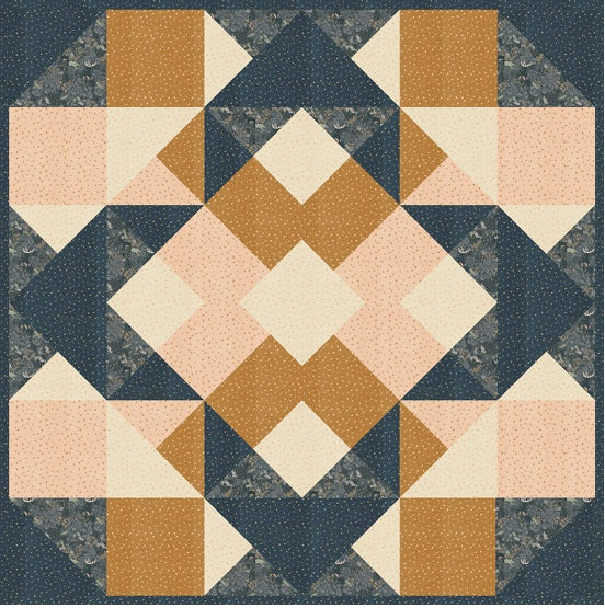 Peachy by Jessica Rose : Vigna Quilt Kit