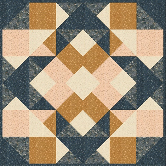 Peachy by Jessica Rose : Vigna Quilt Kit