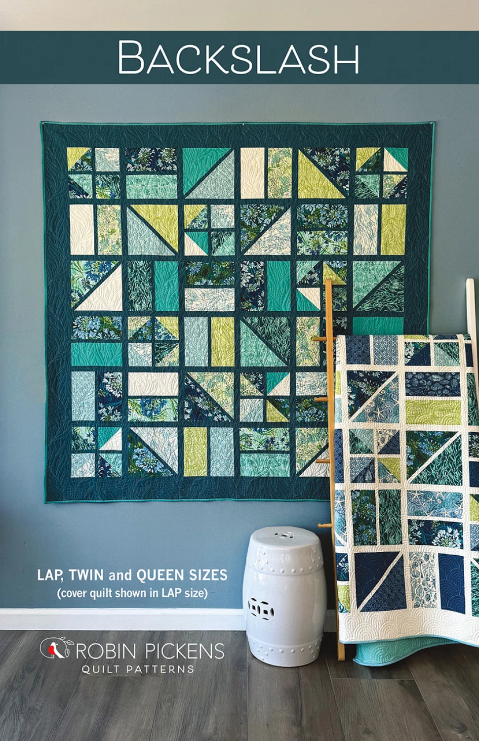 Pebble & Posy by Essoldo Design : Backslash Quilt Kit