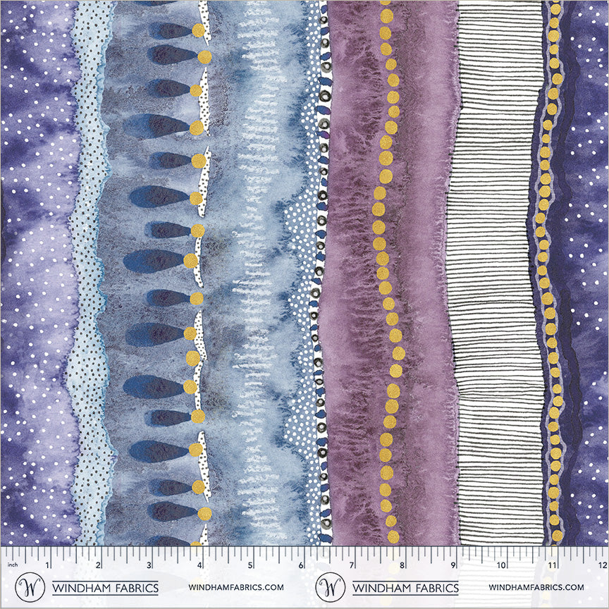 Pebble & Posy by Essoldo Design : Ripple Amethyst 55788DM-4