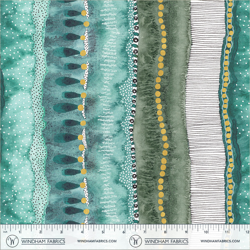Pebble & Posy by Essoldo Design : Ripple Jade 55788DM-1