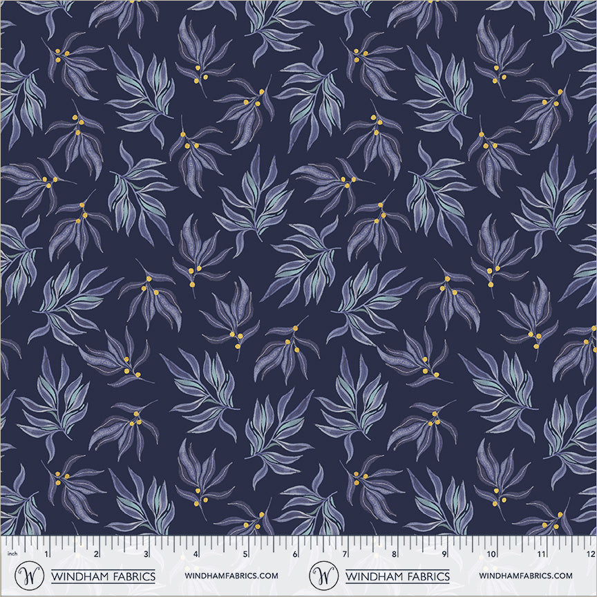 Pebble & Posy by Essoldo Design : Sprig Violet 55792DM-8