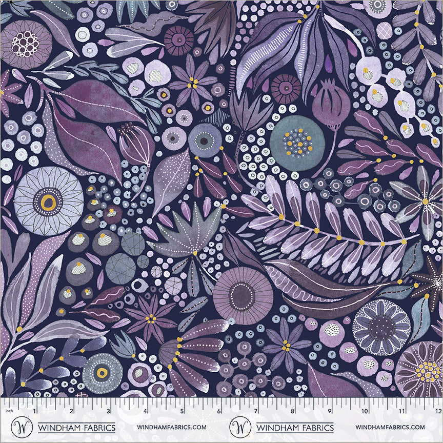 Pebble & Posy by Essoldo Design : Wild Woodland Amethyst 55787DM-4