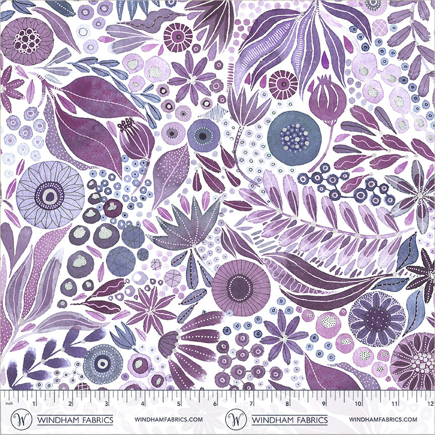 Pebble & Posy by Essoldo Design : Wild Woodland Lilac 55787DM-2