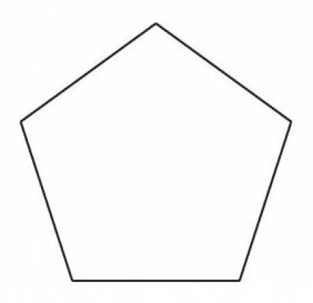 Pentagon Papers and Acrylic Templates - Special Order - Multiple Sizes