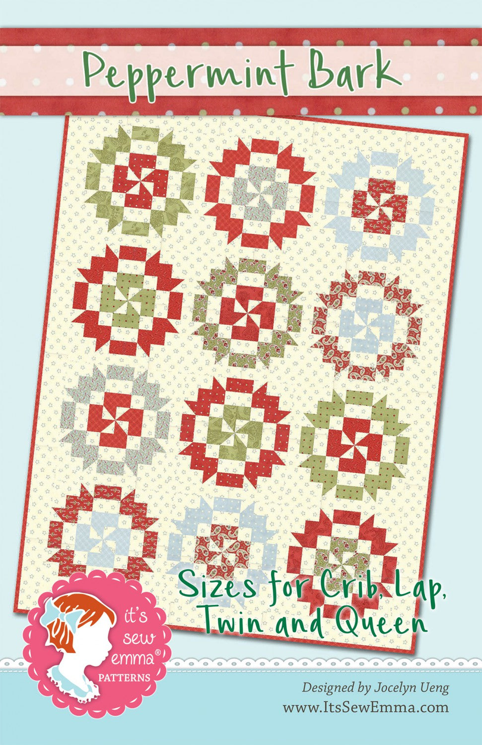 Peppermint Bark Quilt Pattern Quilt Pattern by It’s Sew Emma